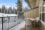 Seating on Private Balcony